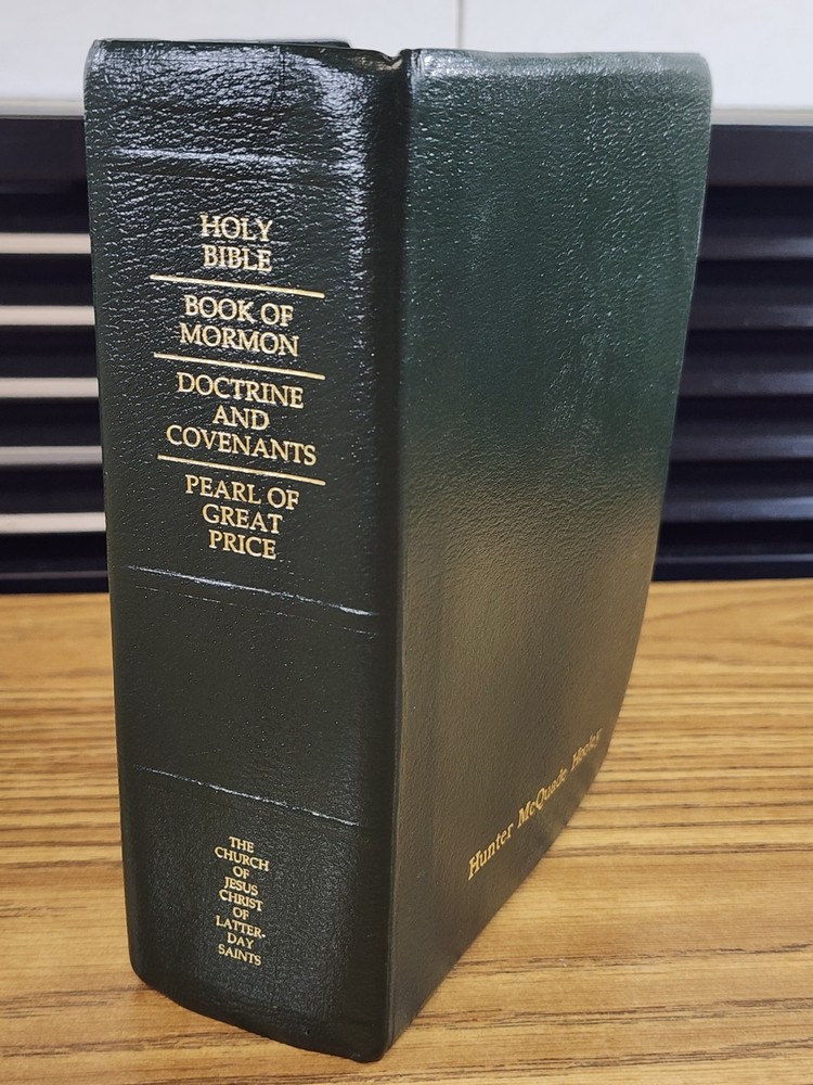 2003 Quad LDS Scriptures Holy Bible Book of Mormon