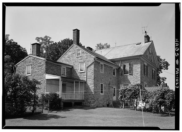 Photo:Historic American Buildings Survey Stone House 1900s Pennsylvania