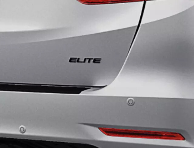 Genuine Honda Gloss Black Elite Emblem 08F20-THR-100G