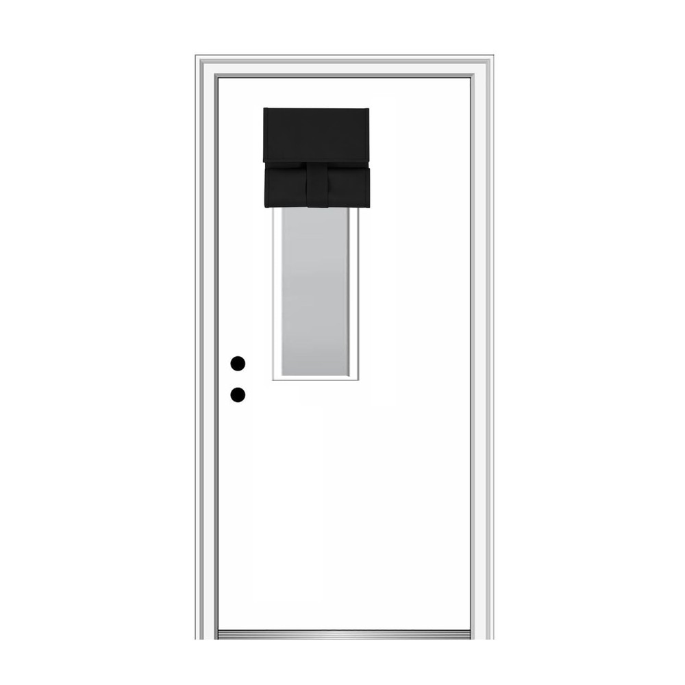 Soft Blackout French Door Curtains for Privacy & Light Blocking