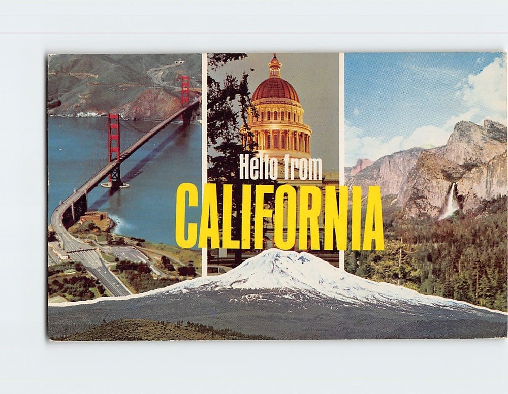 Postcard Scenes & Views California USA