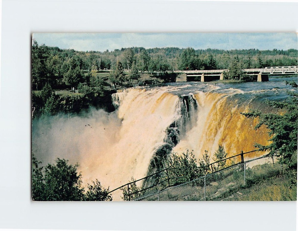 Postcard Kakabeka Falls Port Arthur Ontario Canada
