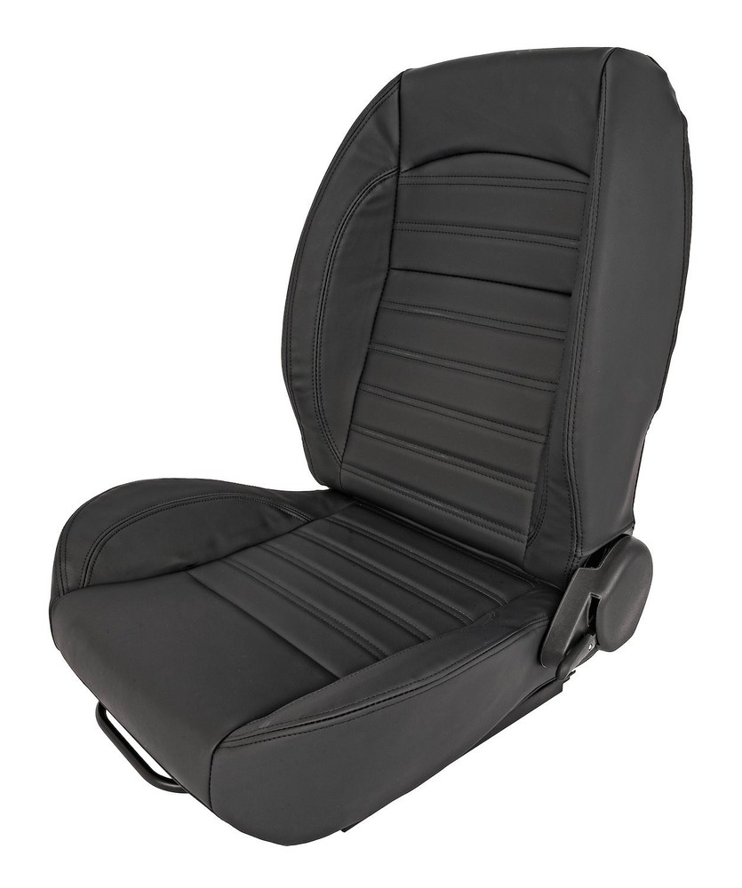 JEGS Retro Low Back Driver Side Bucket Seat No Headrest