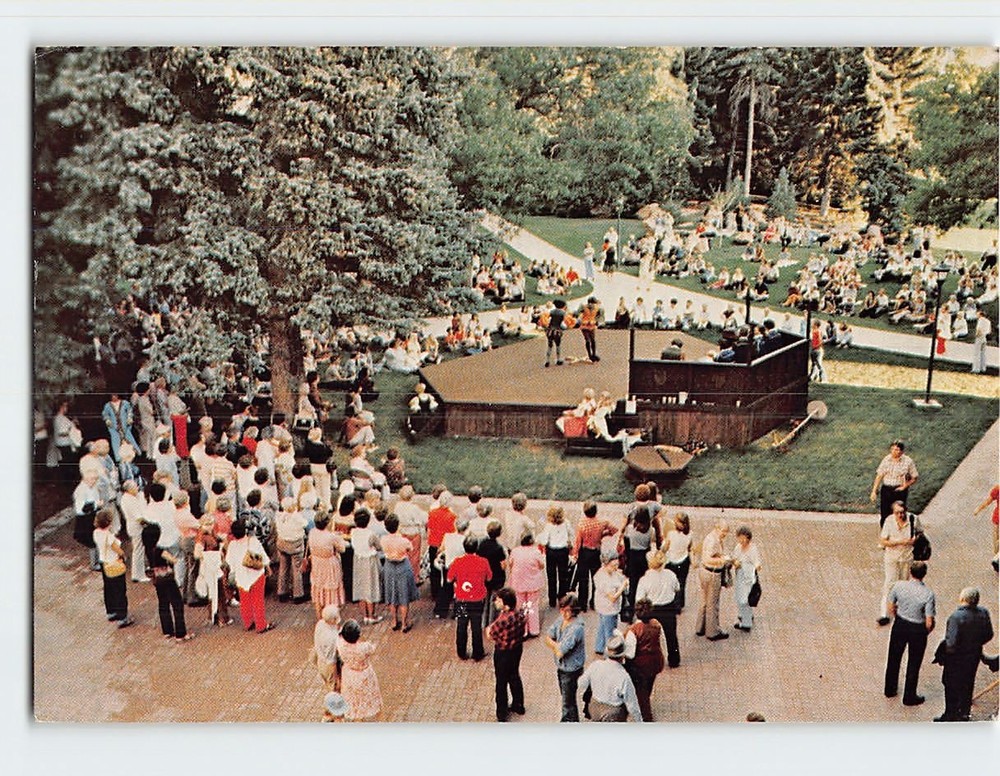 Postcard Utah Shakespearean Festival Scene Cedar City Utah USA