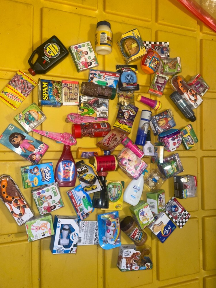 Zuru Mini Brands Huge Mixed Lot Food And Toys Over 50  Pieces