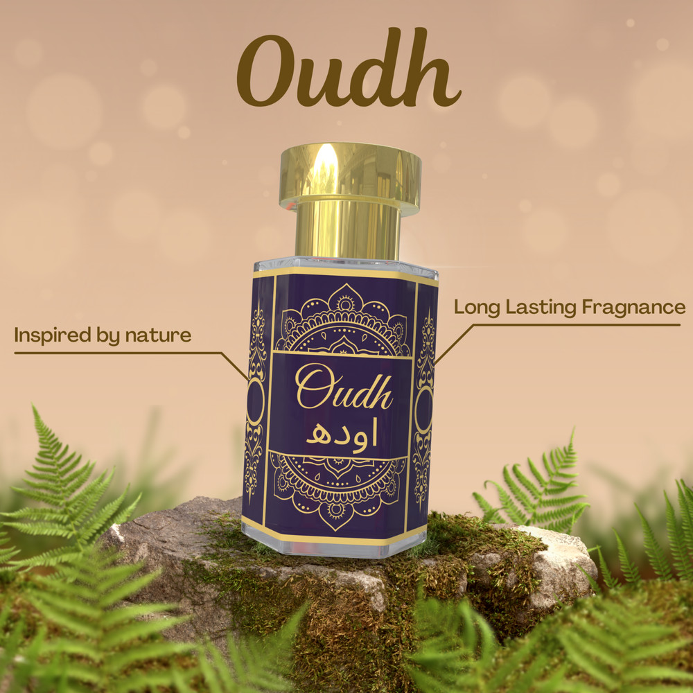 Oudh Attar Perfume Oil 5ml | Alcohol-Free Oud Fragrance | Long-Lasting Woody
