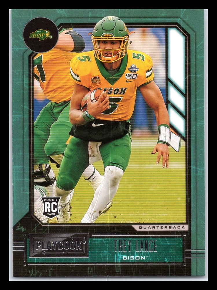 2021 Panini Chronicles Draft Picks #334 Trey Lance North Dakota State Bison