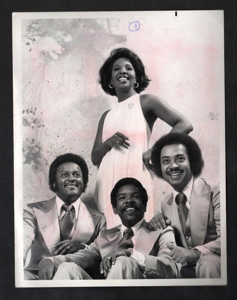 1975 Press Photo Gladys Knight and the Pips NBC Summer Series
