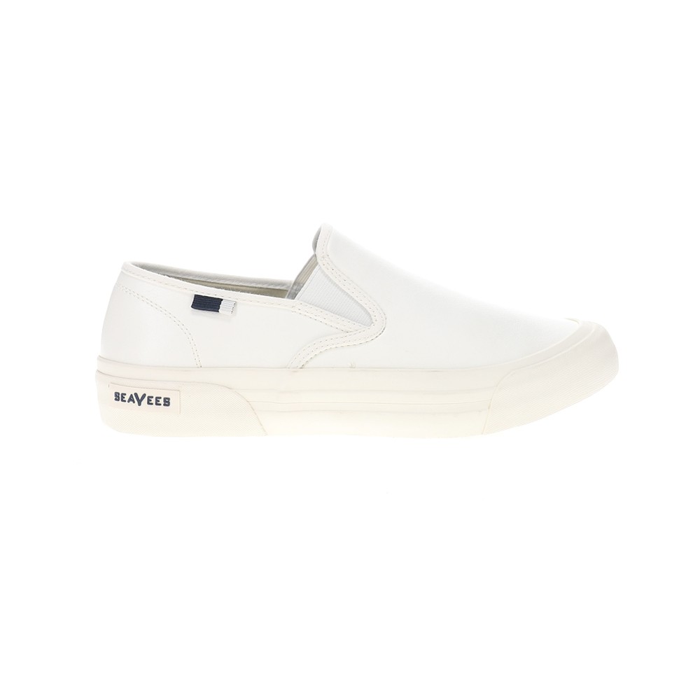 SeaVees Seachange Slip On  Womens White Sneakers Casual Shoes WSSOA23CSC-WHT