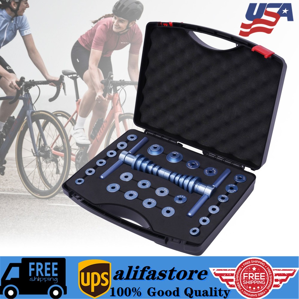 MTB Bike Bearing Press Kit Bottom Bracket Bicycle Hub&BB Axis Installer Tool Set