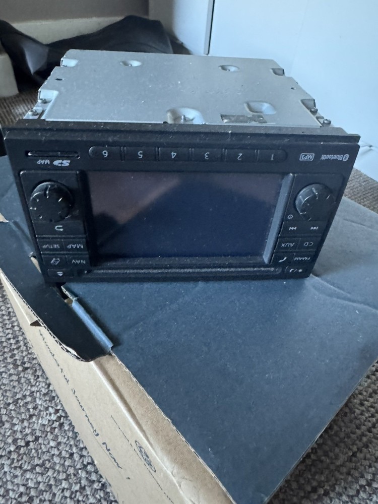 2011 NISSAN QASHQAI J10 CD SAT NAV RADIO STEREO HEAD DISPLAY UNIT 25915BH20C #J