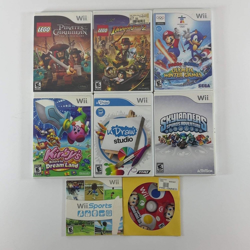 Lot of Nintendo Wii Games