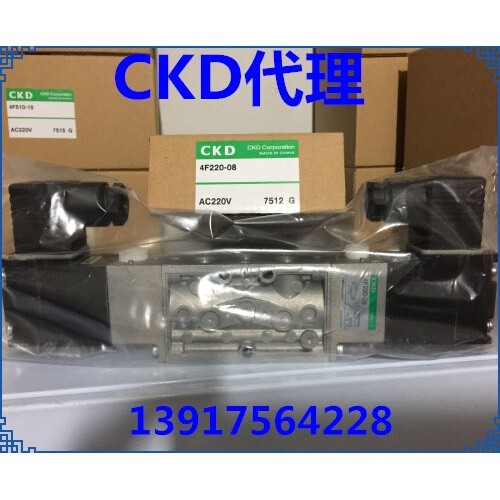 1PC New For CKD Solenoid Valve 4F230-08 4F23008 AC220V #am