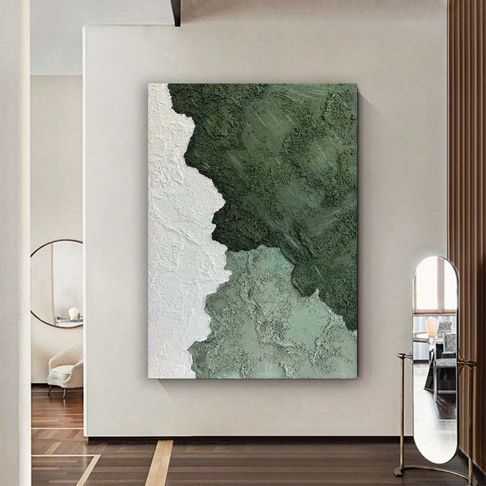 Custom Handmade Canvas Oil Painting Frameless Wall Art Decor Modern #473