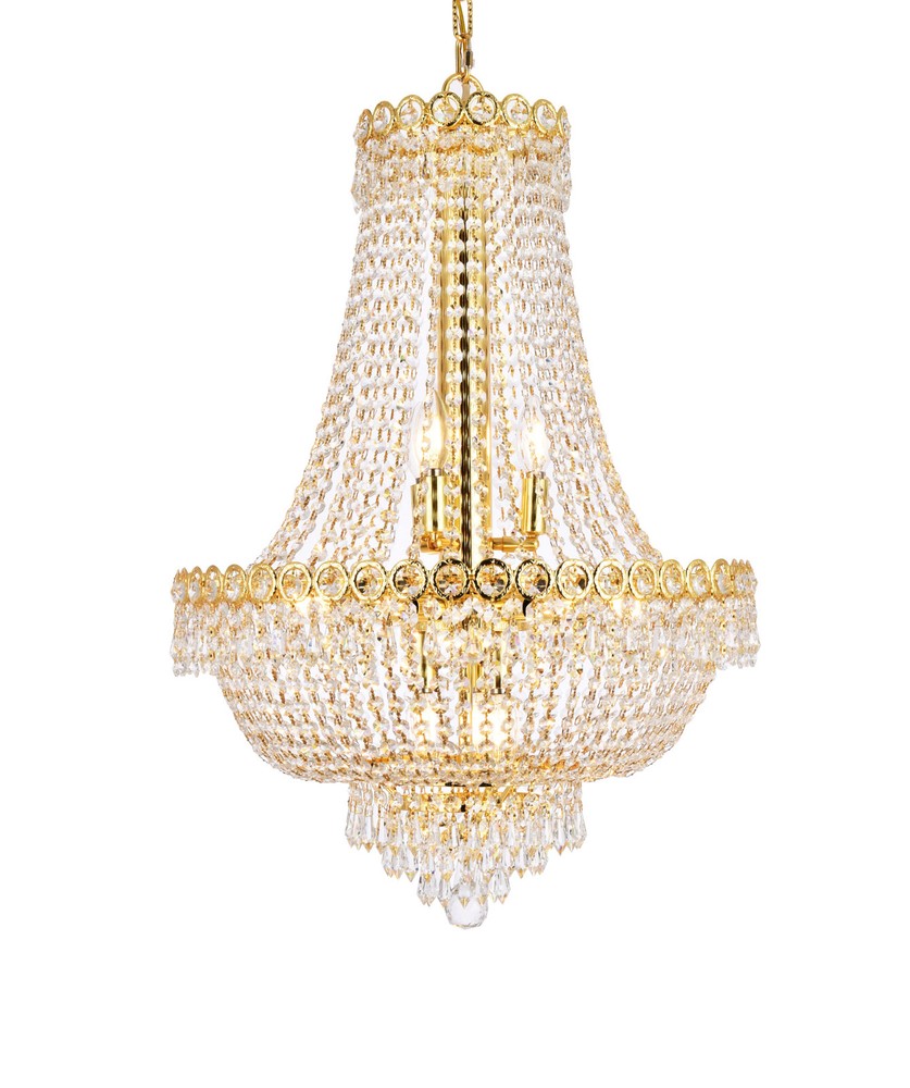 Elegant Lighting V1900D20/RC Century 12 Light 20