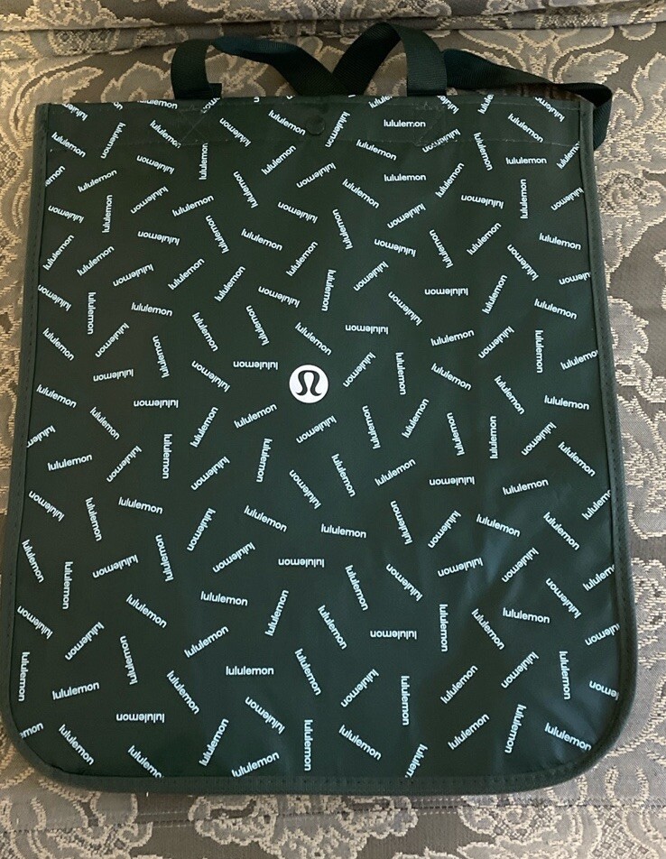 Lulemon 2025 Limited Edition Green Reusable Yoga Shopping Bag 16x14 Inches