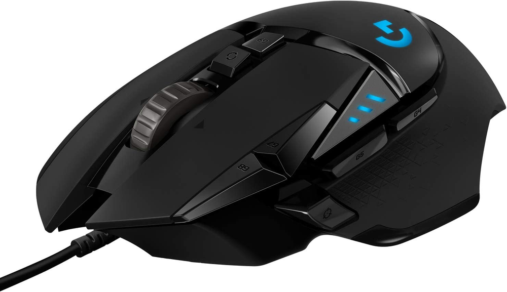502 HERO Wired Gaming Mouse with 25K Sensor 25600 DPI RGB Lighting