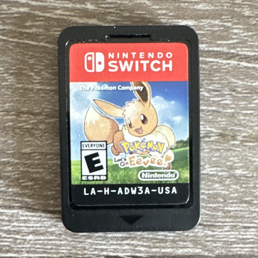 Nintendo Pokemon: Let's Go, Eevee! Nintendo Switch Game, E, NTSC-U/C