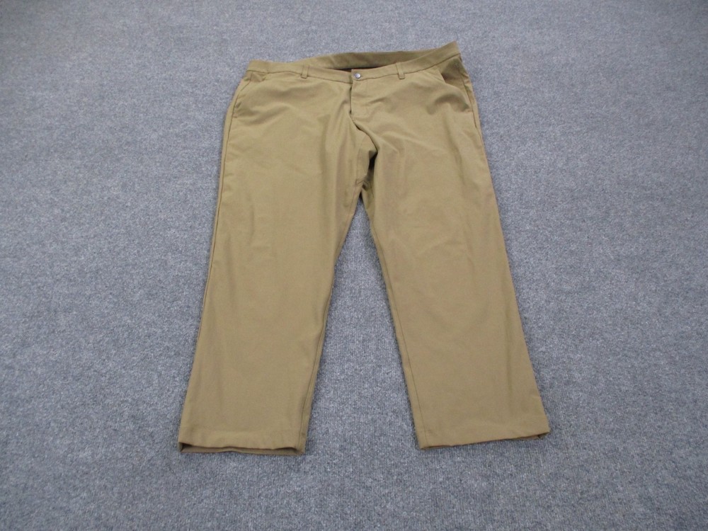 Lululemon Pants Mens 40 Brown Chino ABC Tech Fit Warpstreme Business LM5a05s