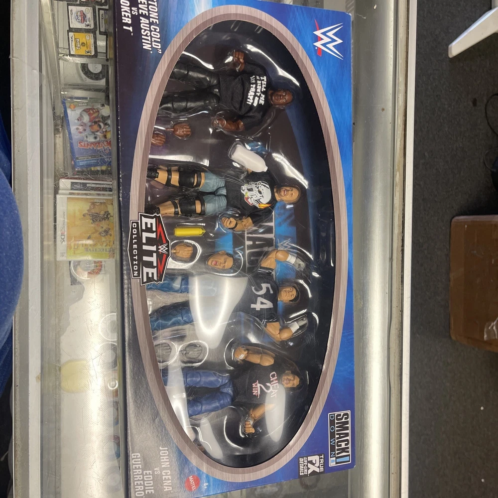 WWE Elite Collection Smack Down Action Figures 4 Pack 2024 Mattel #HYL69
