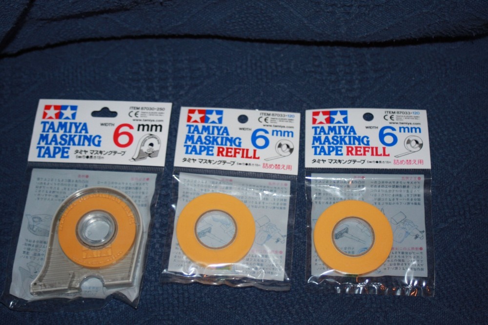 Tamiya Masking Tape 6mm plus 2 refills