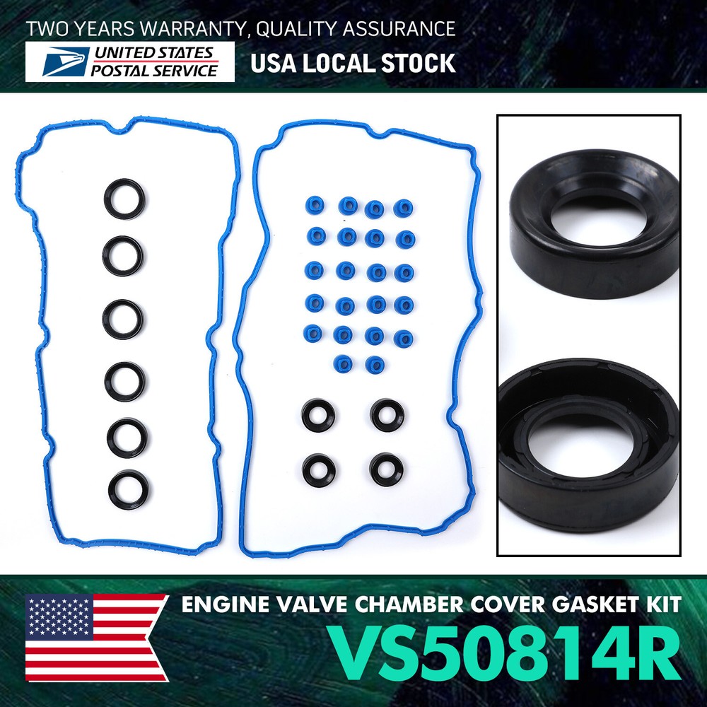 Valve Cover Gasket for 2011-2017 Ford Edge F-150 Lincoln MKS MKT 3.5L 3.7L Engines