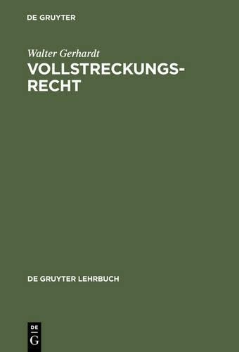 Walter Gerhardt Vollstreckungsrecht (Hardback)Another great item from Rarewaves USA | Free delivery!