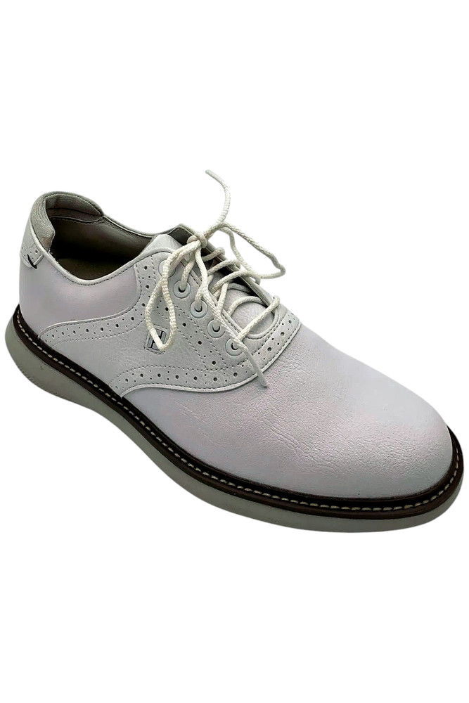 Footjoy Men's Traditions Golf Shoe White/White