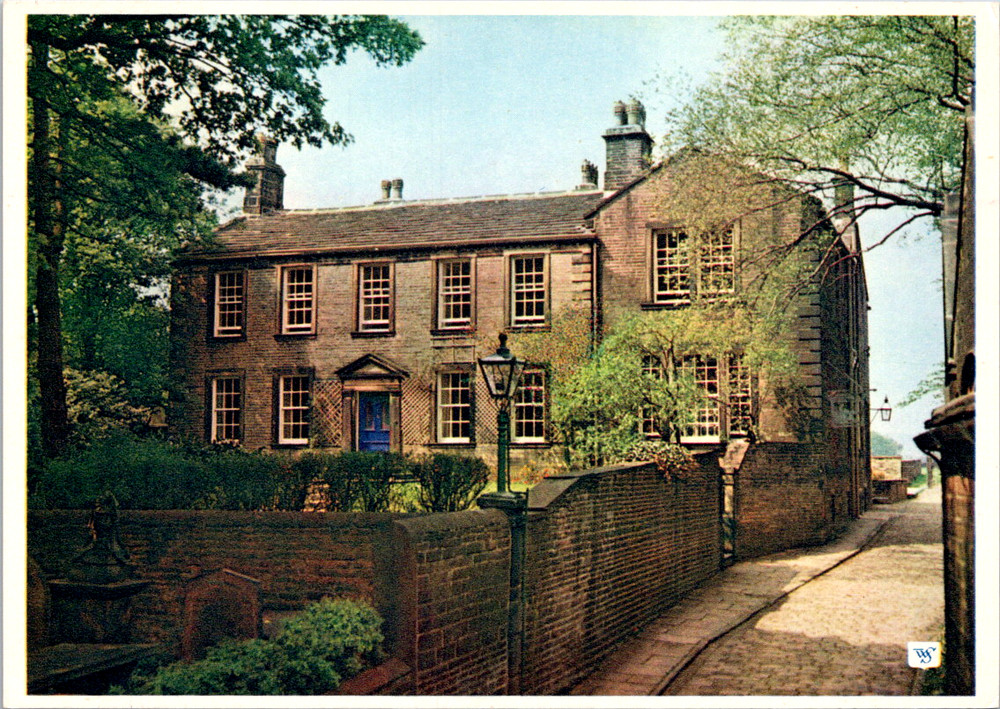 Vintage Postcard Brontë Parsonage Museum Haworth