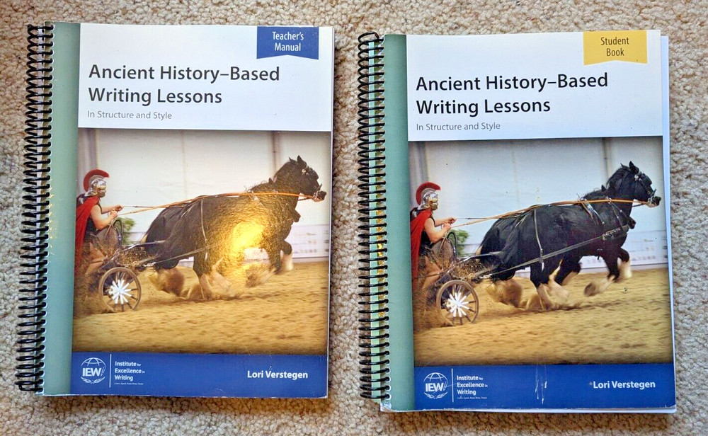 IEW Ancient History-based Writing Lessons, Teacher's Manual and Student Book