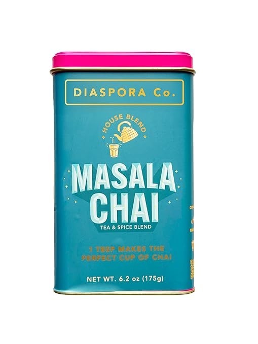 Diaspora Co. Masala Chai Tea Blend Authentic Spiced Loose Leaf, 175g
