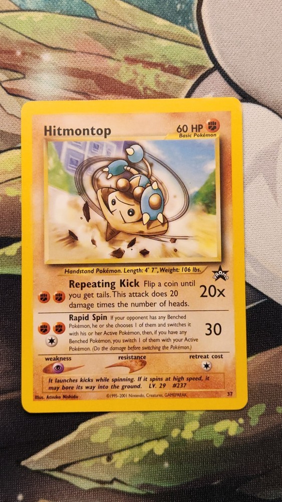 Hitmontop 37/53 Wotc Promo Regular