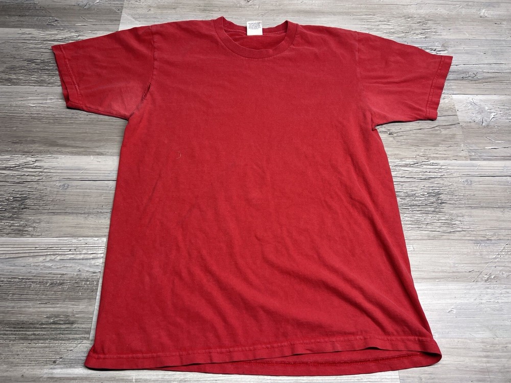 Vintage Supreme T-Shirt Abstract Art Graphic MC Escher Style Logo Spellout Sz M-image