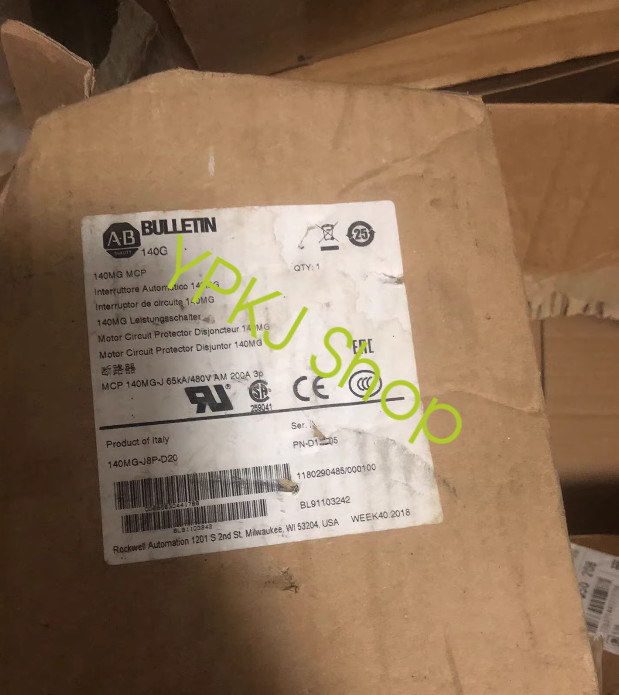 1PCS NEW 140MG-J8P-D20 Circuit breaker Fast Shipping Via DHL or FedEX