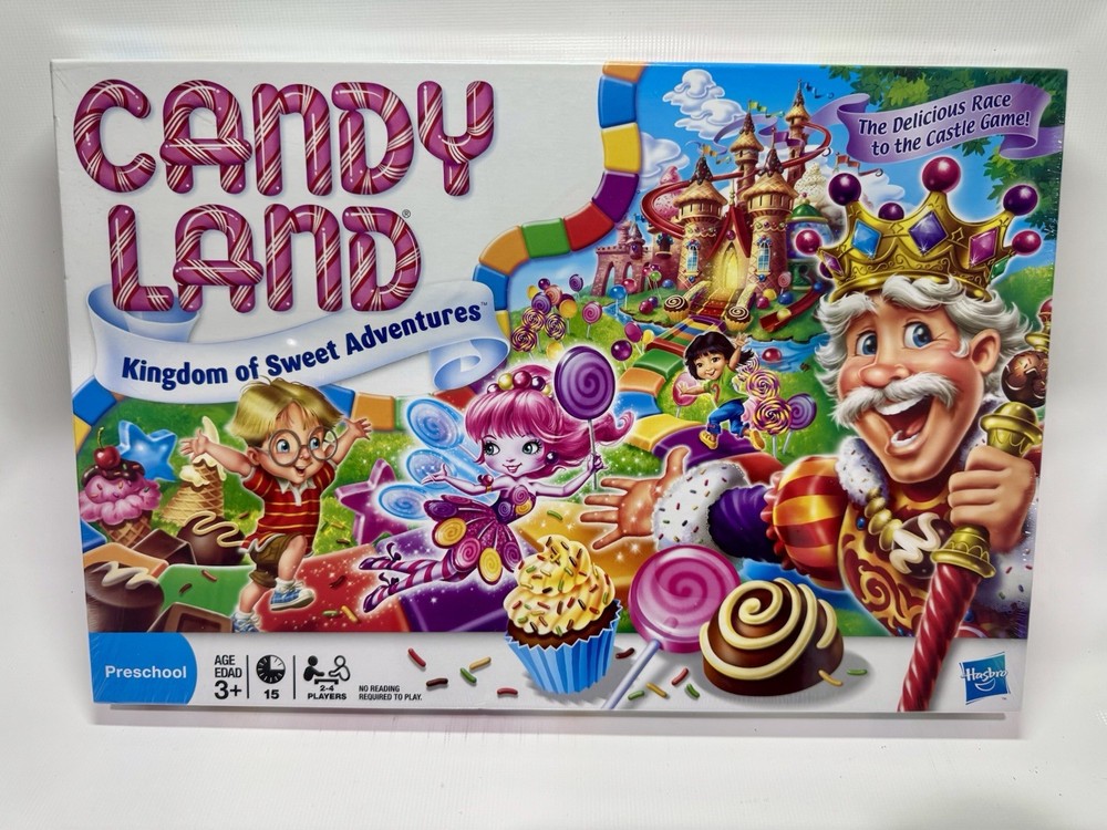 Hasbro Candy Land Board Game Kingdom of Sweet Adventures NEW Factory Sealed