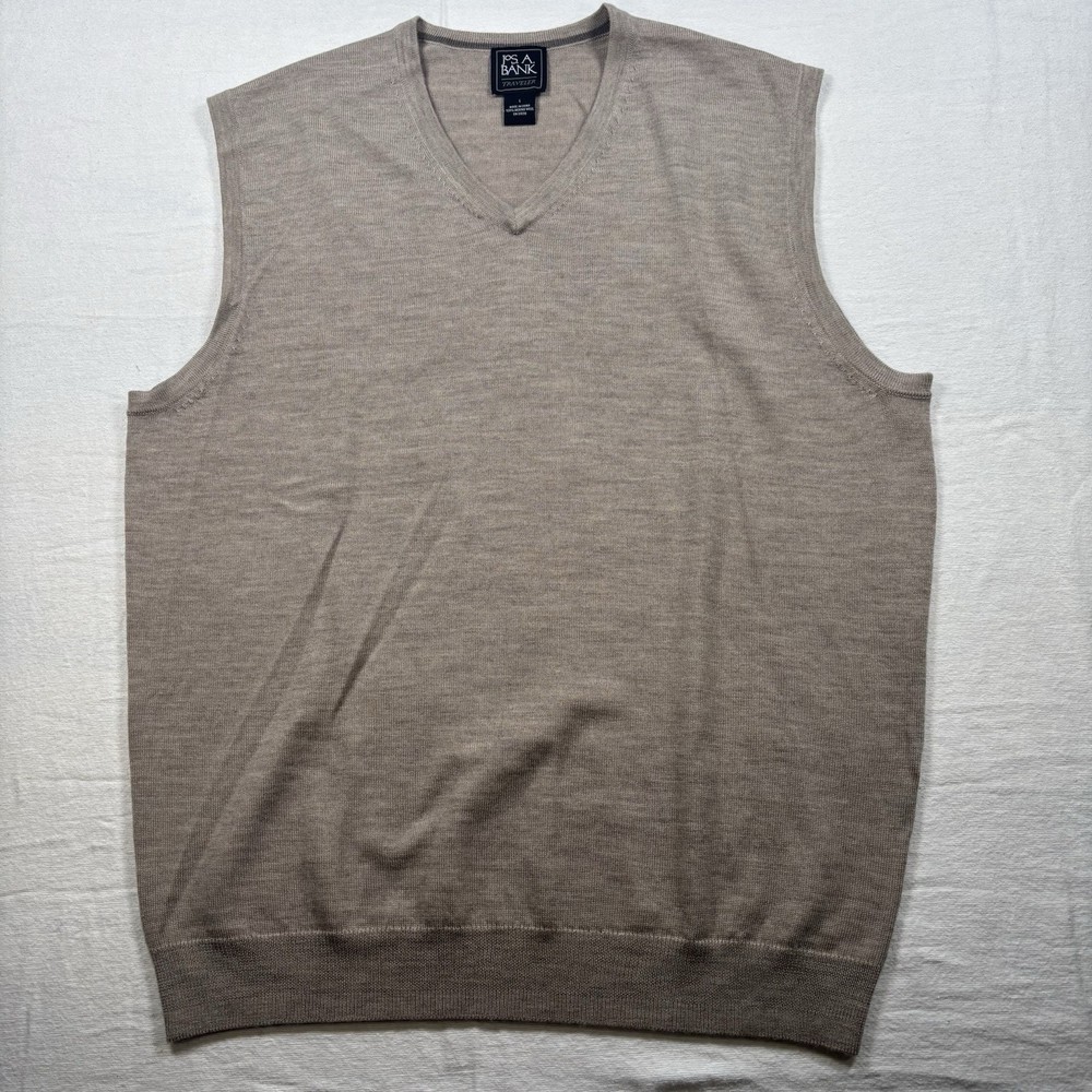 Jos. A. Bank Men's 100% Merino Wool L Sweater Best