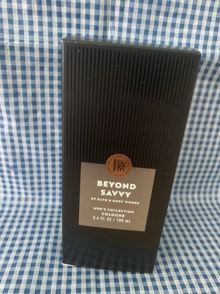 Bath & Body Works BEYOND SAVVY Men's 3.4 fl oz Eau de Cologne Spray