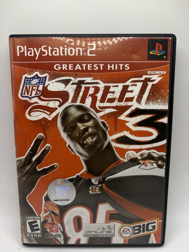 NFL Street 3 PS2 EA Sports BIG 2006 No Manual Tested