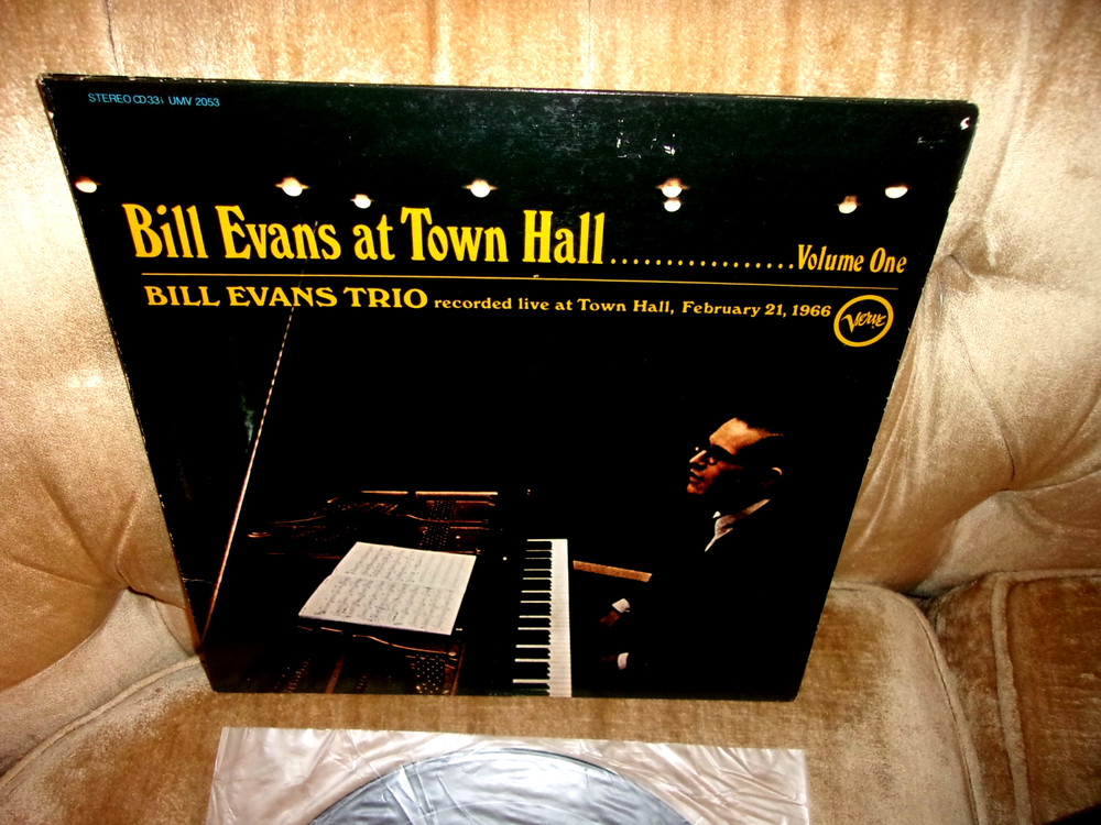 Bill Evans Lp     At Town Hall Vol. 1     Excellent  Japan