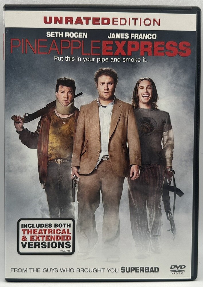 Pineapple Express DVD Widescreen Unrated Seth Rogen James Franco 2009