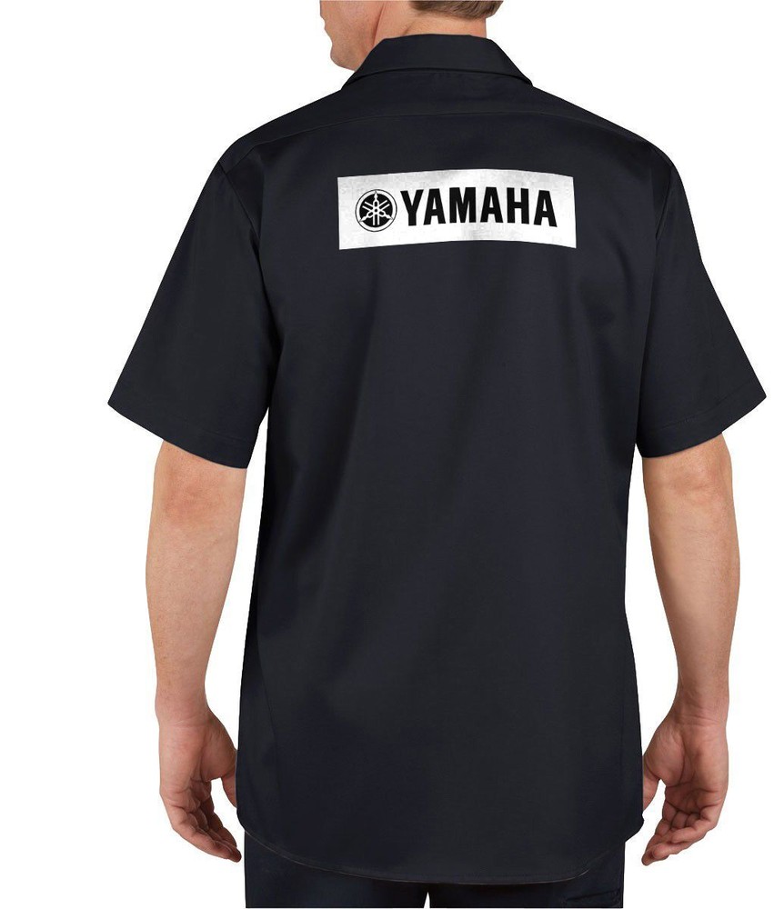 Yamaha Mechanics Graphic Short Sleeve Work Shirt  