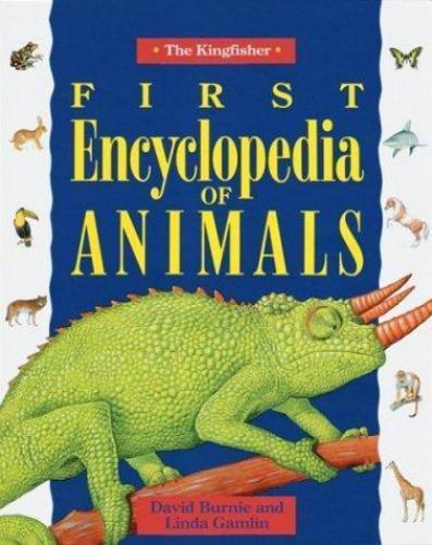 Kingfisher First Encyclopedia of Animals by David Burnie – Kids Wildlife Guide  