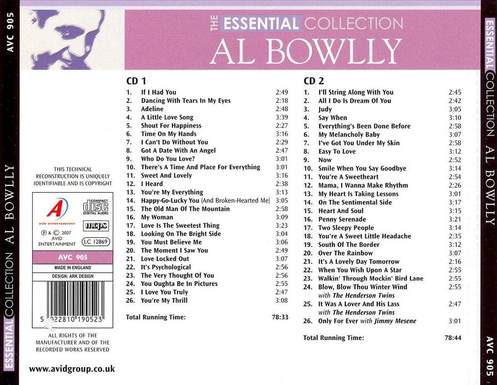 Al Bowlly Essential Collection New Cd