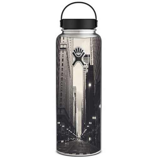 Skin Decal for Hydro Flask 40 oz Wide Mouth / City Street