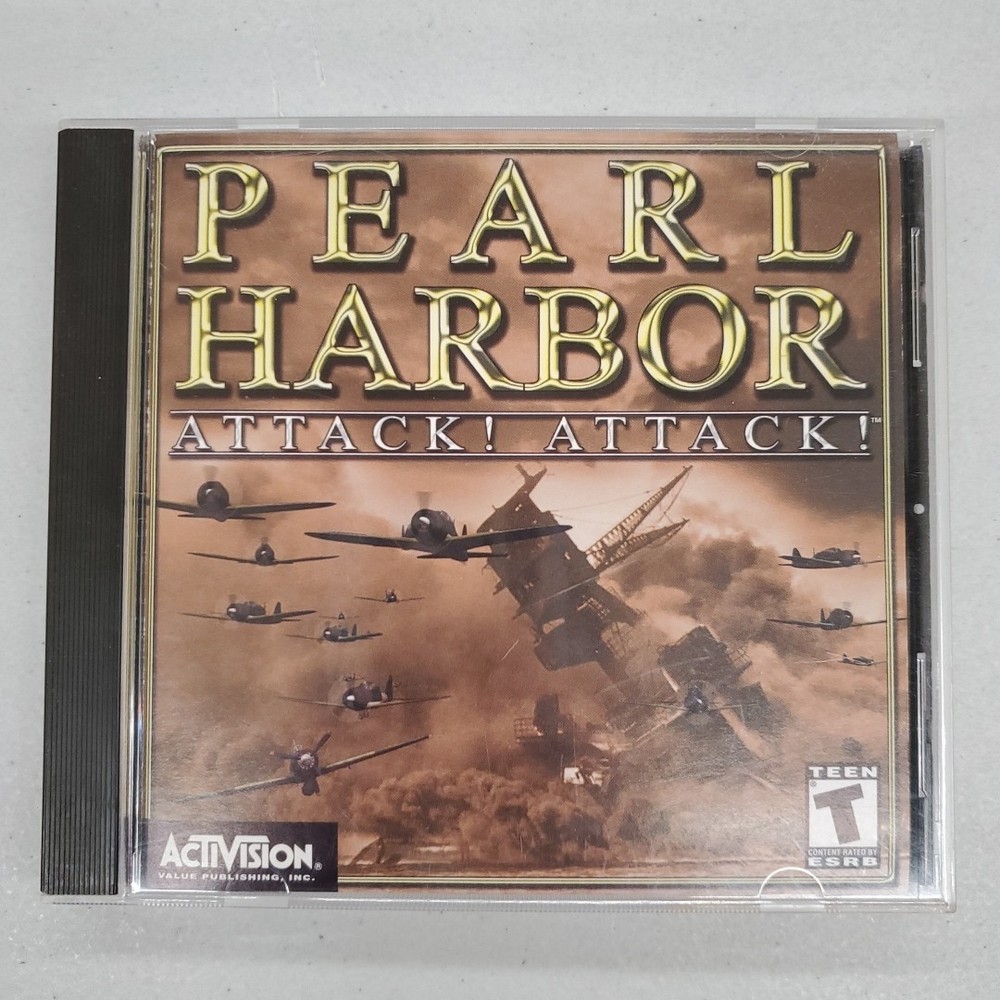 Activision 2001 Pearl Harbor Attack CD Windows PC-ROM Game