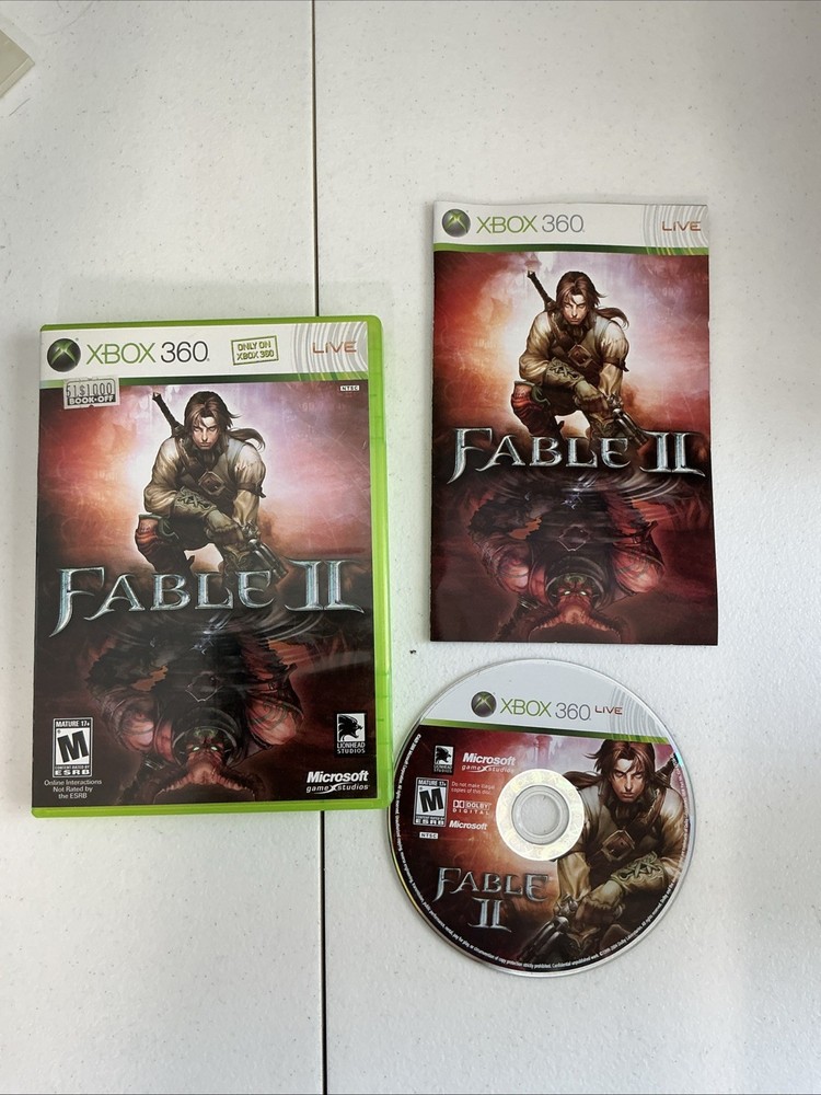 Fable II (Microsoft Xbox 360, 2008) CIB Complete Tested