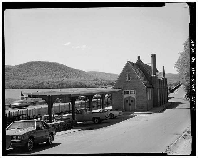 West Point NY 1900s Railroad Station U.S. Military Academy West Shore