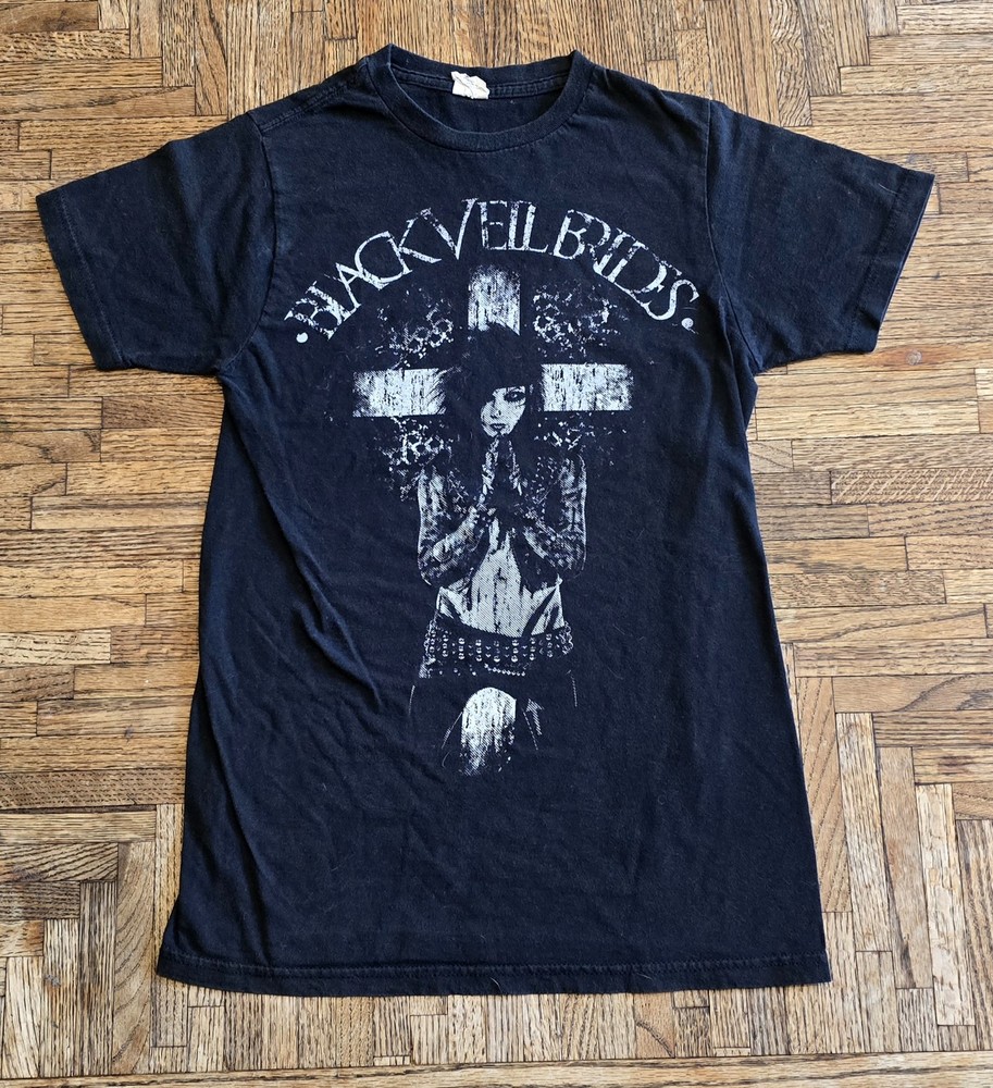 Original Vintage 2012 Black Veil Brides T Shirt Womens Sz Small