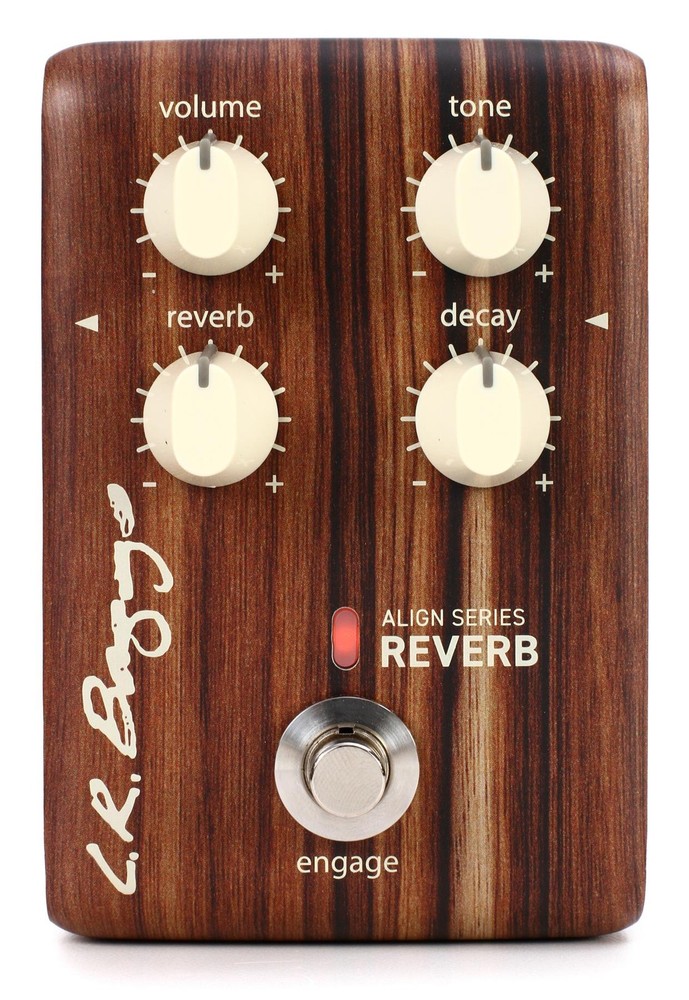 LR Baggs Align Reverb Pedal for Acoustic Guitar Natural Reverb Effects