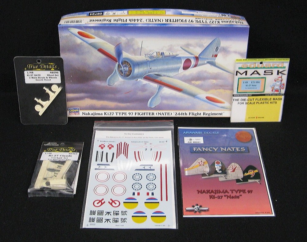 1/48 Hasegawa Models NAKAJIMA Ki-27 TYPE 97 